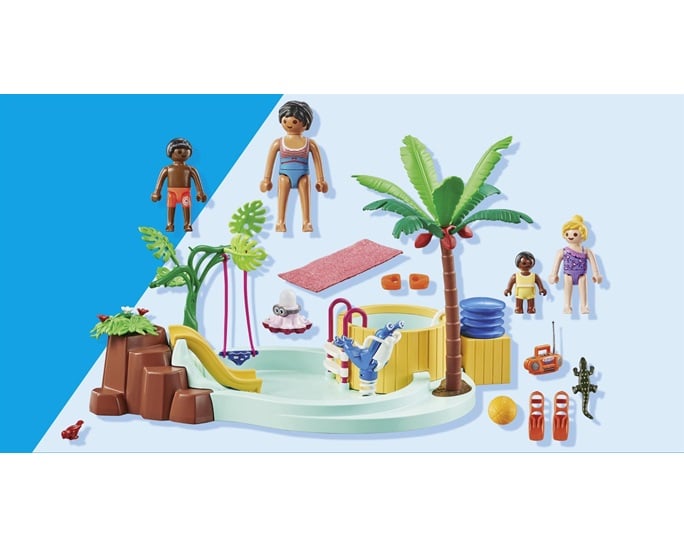 Playmobil My Life - Παιδική Πισίνα Με Υδρομασάζ (71529)