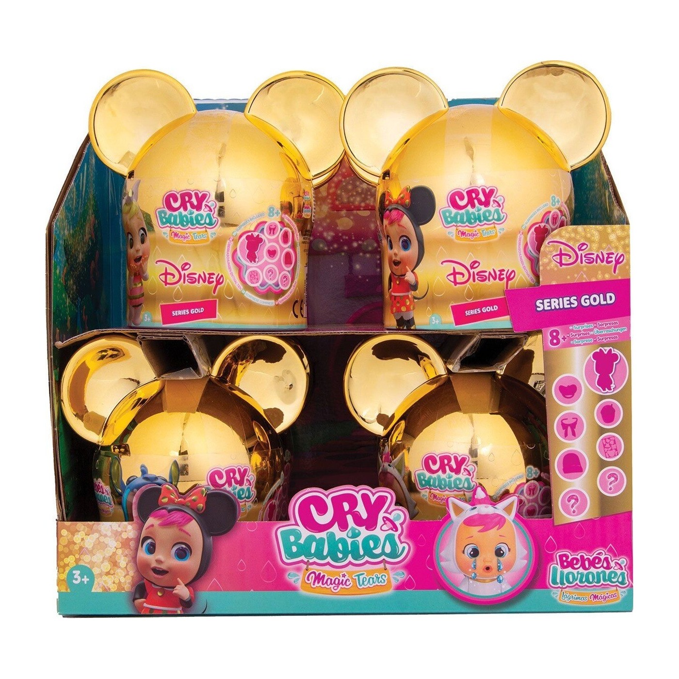 AS Company Cry Babies Magic Tears Κλαψουλίνια Disney Gold Edition (1013-82663 )