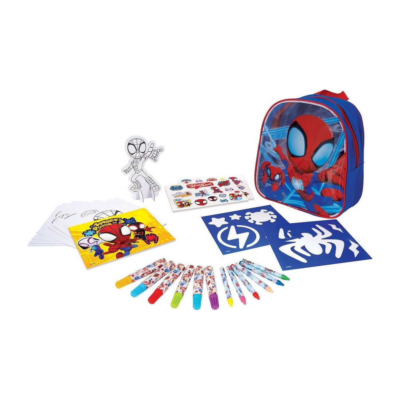 As Company Spiderman Σετ Ζωγραφικής Σε Backpack Marvel Spidey And His Amazing Friends (1023-68103)