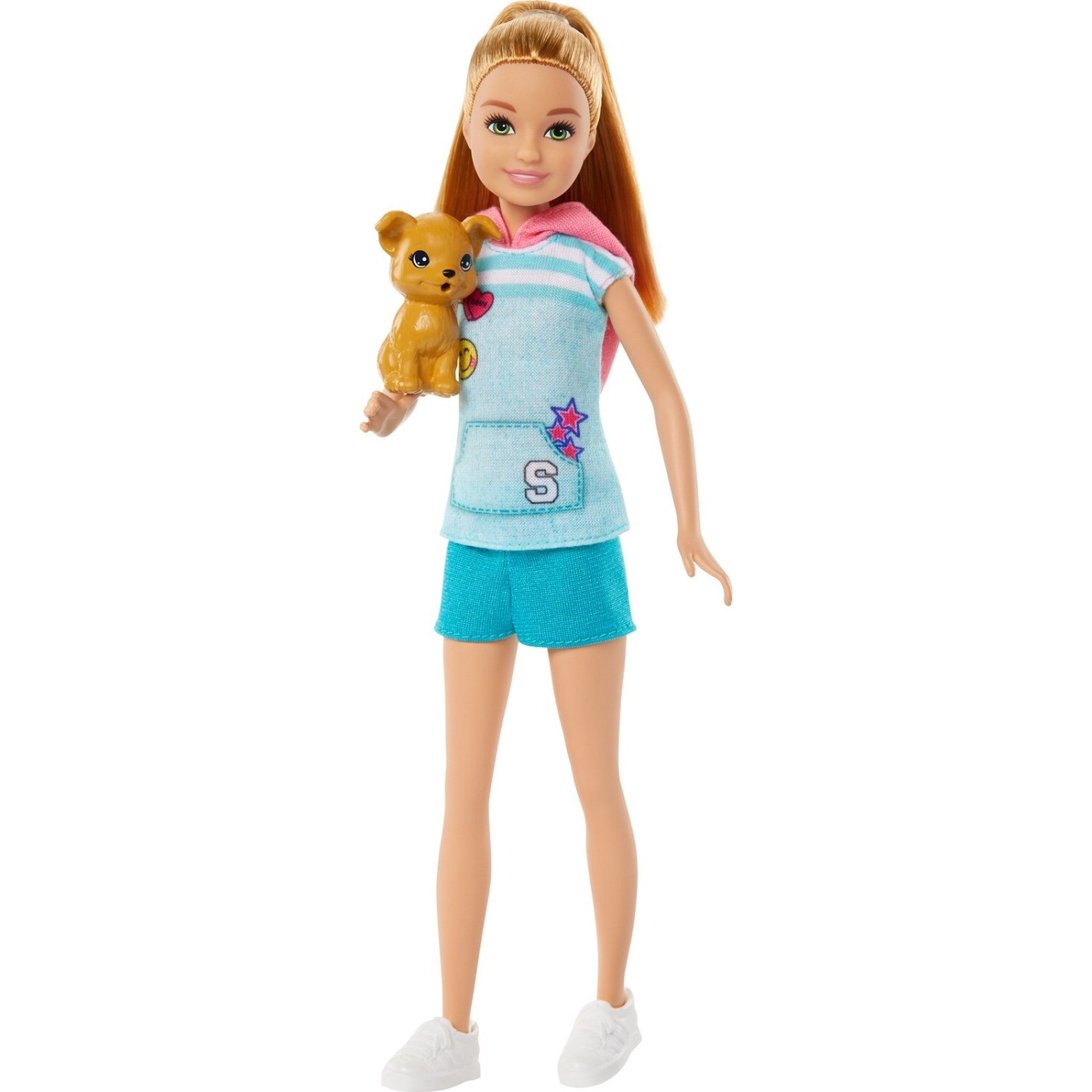 Mattel Barbie Κούκλα Stacie Στη Διάσωση Με Σκυλάκι (HRM05)