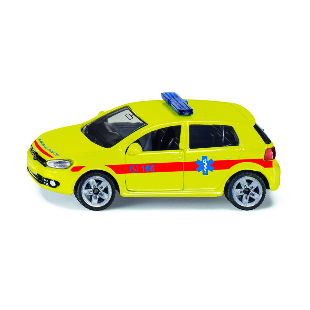 Ασθενοφόρο VW Golf 6 Ελληνικό - Κίτρινο (SIGR1411)
