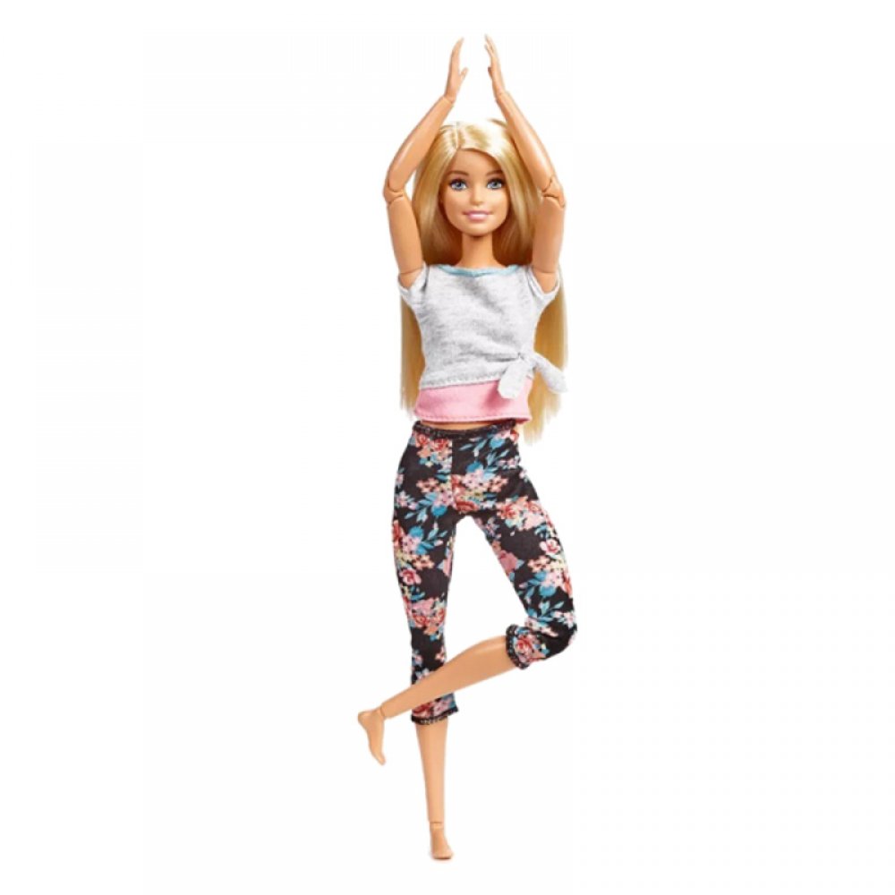 Barbie Νέες αμέτρητες κινήσεις - 4 Σχέδια (FTG80).