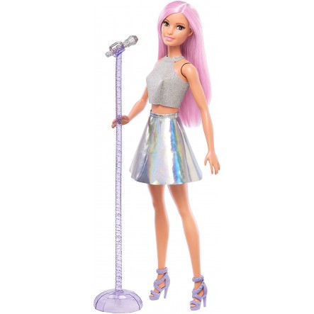 Barbie Ποπ Σταρ Κούκλα Με Μικρόφωνο.
