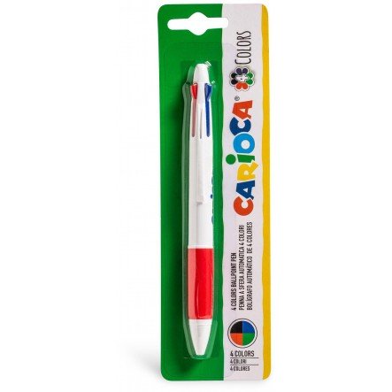 Carioca Ballpoint Pen Στυλό 4 Χρωμάτων C40145