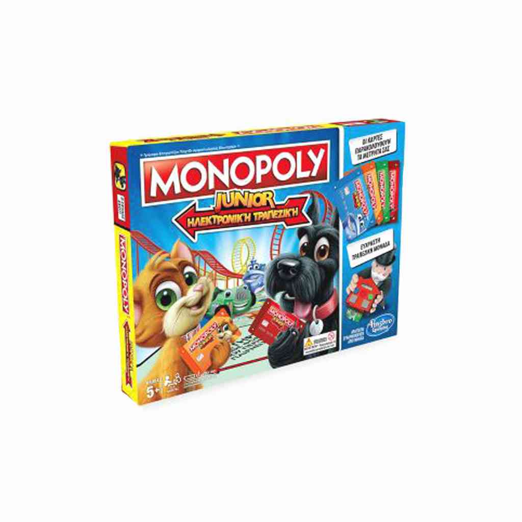 Επιτραπέζιο Monopoly Junior Ηλεκτρονική Τραπεζική (18420)