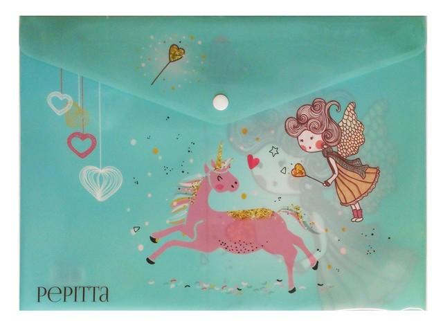 Φάκελος Κουμπί Α4 Pepitta Unicorn (028997)
