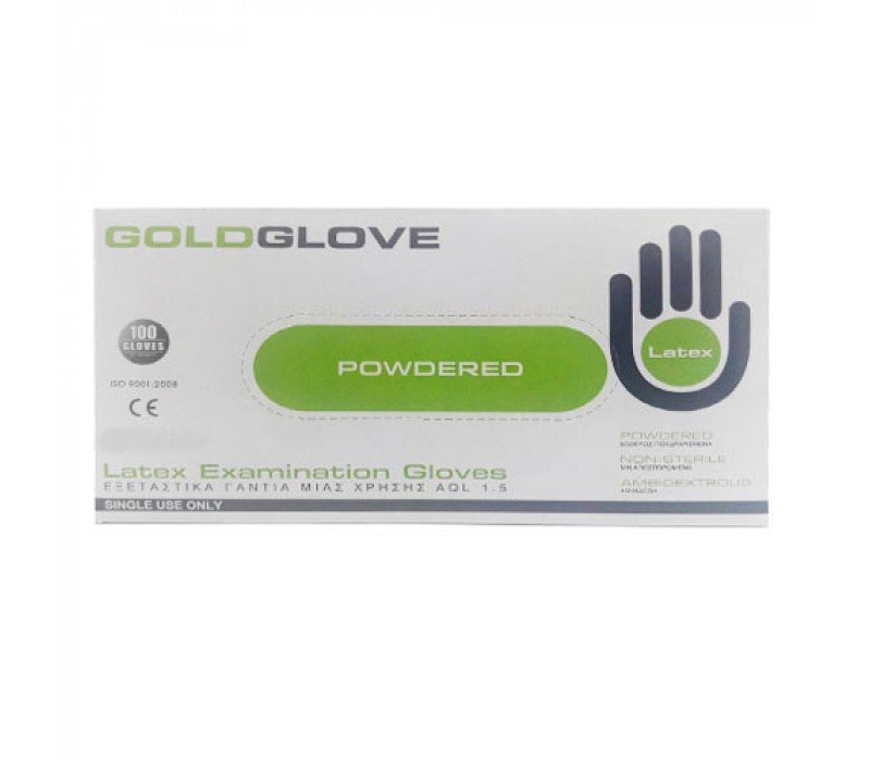 Γάντια latex Goldglove Extra Large.