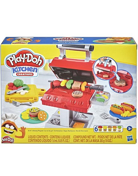 Hasbro Grill N Stamp Playset Play-doh