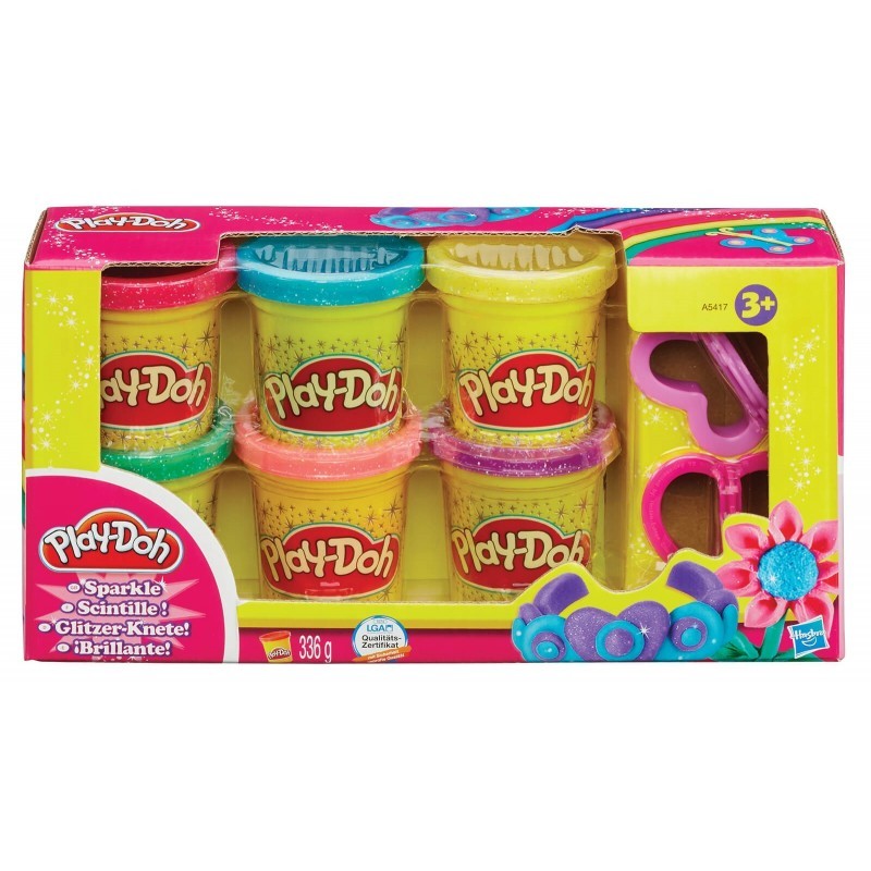 Hasbro Play-Doh Λαμπερές Δημιουργίες Sled Adventure