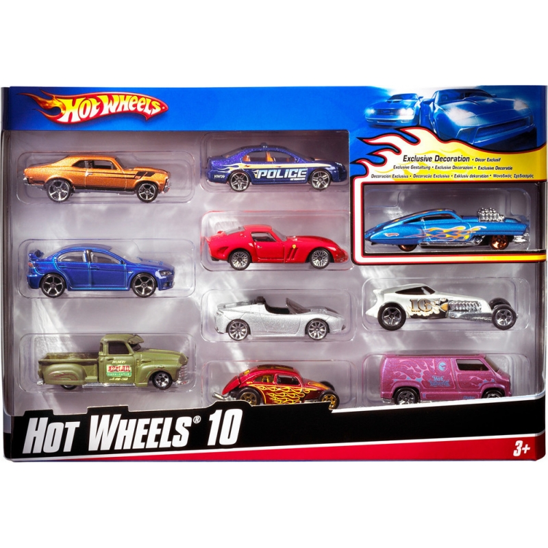 Hot Wheels Αυτοκινητάκια Σετ Των 10 (54886)