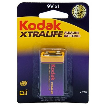 Kodak Xtralife Μπαταρία Αλκαλική 9V
