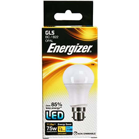 Λάμπα Energizer GLS(A60) E27 11.6W 1100LM Daylight
