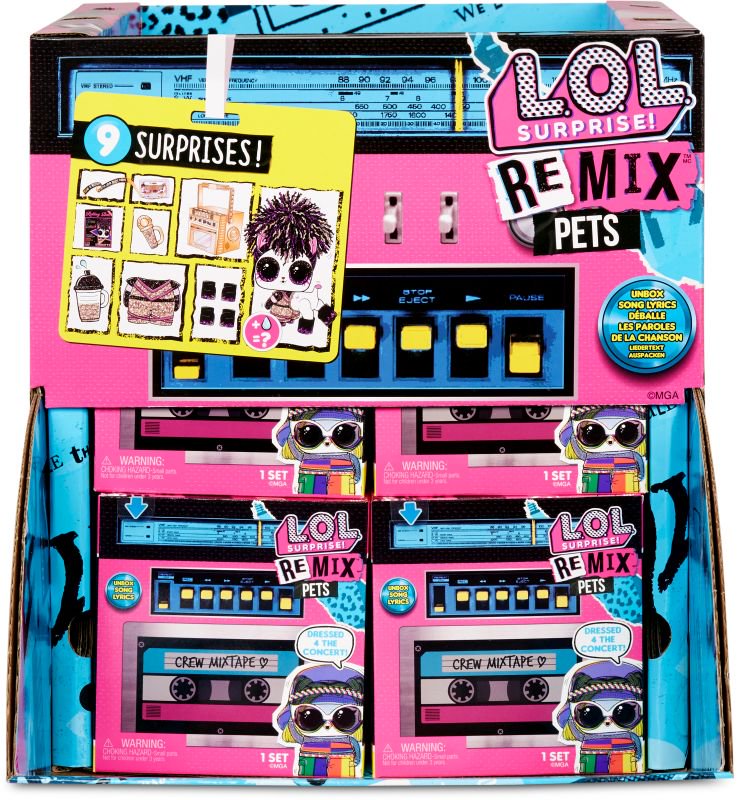 L.O.L Surprise Ζωάκια Remix S8-1Τμχ (LLX00000)