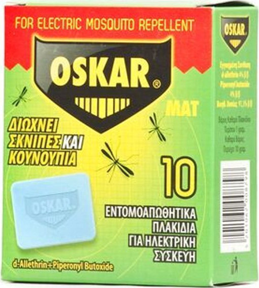 Oskar Εντομοαπωθητικό Mat 10 Ταμπλέτες