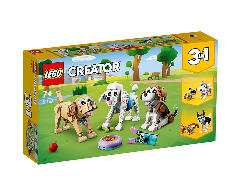 Παιχνιδολαμπάδα Lego Creator 3in1 Adorable Dogs (31137)