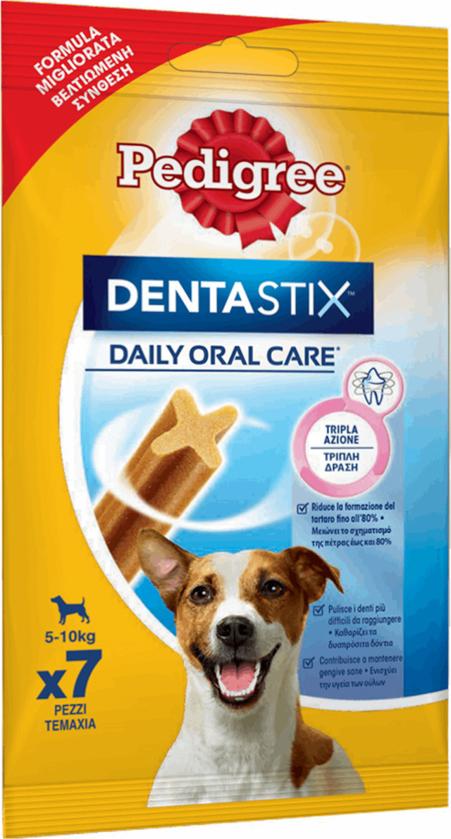 Pedigree Dentastix Τροφή Για Σκύλους 7TMX 110gr