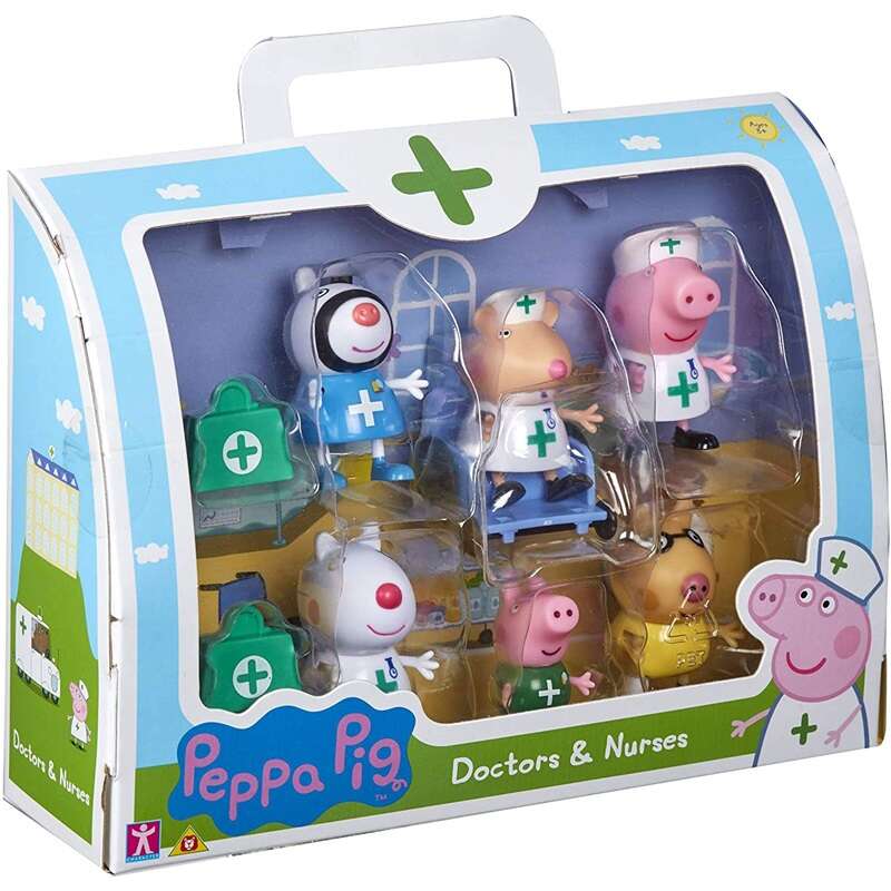 Peppa Pig Σετ Φιγούρων Γιατροί & Νοσοκόμες