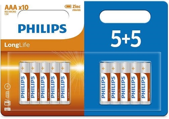 Philips Longlife AAA 5+5