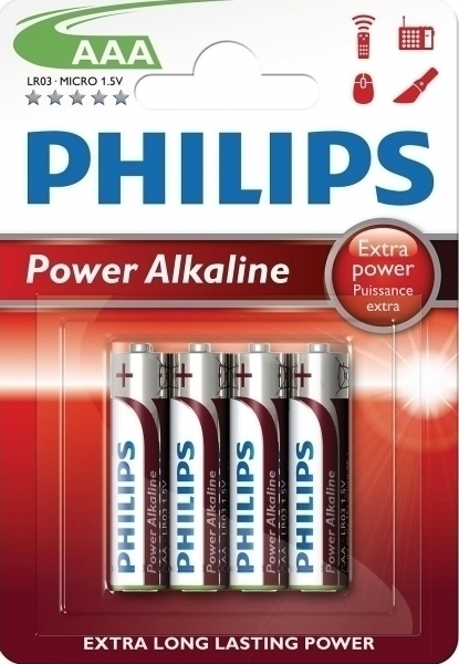 Philips Power Alkaline AAA (4τμχ)