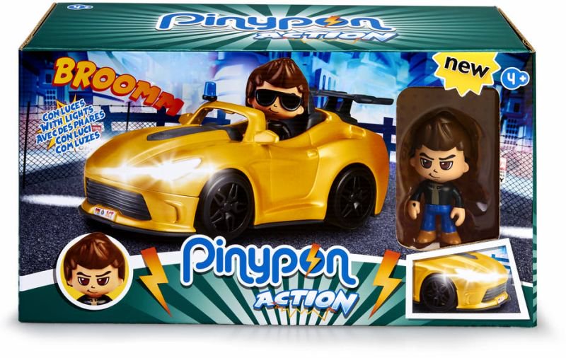 Pinypon Action Supercar Όχημα & Φιγούρα (700015150)