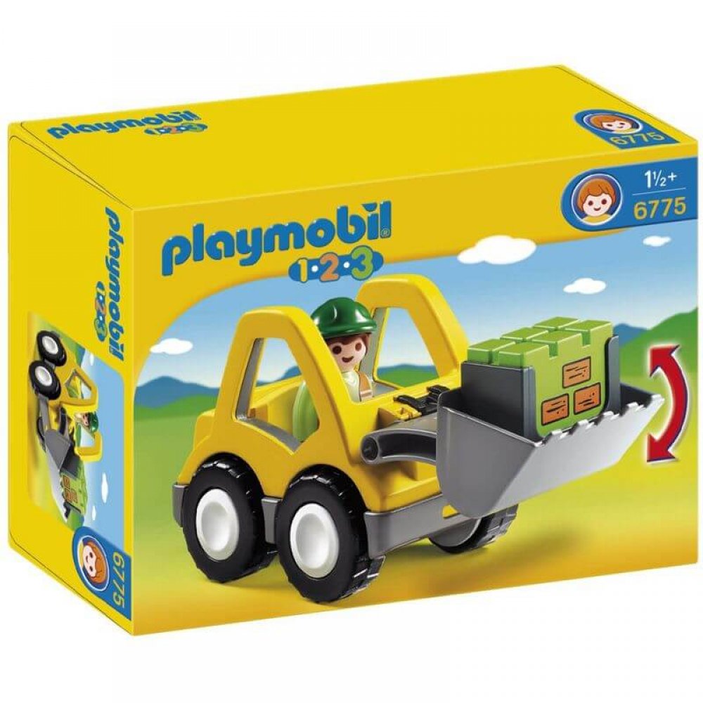Playmobil 1-2-3 Φορτωτής (6775)