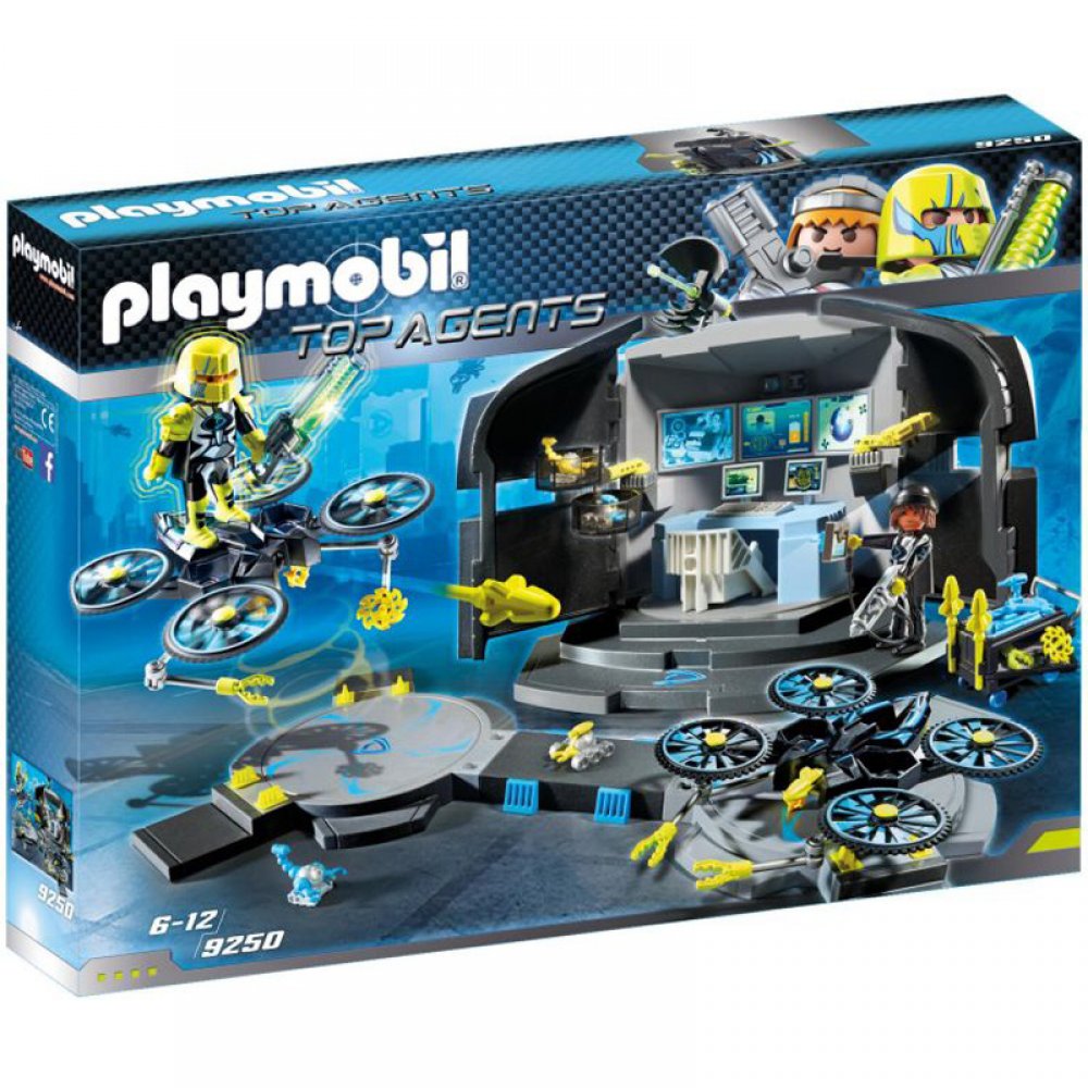 Playmobil Αρχηγείο Του Dr Drone (9250)