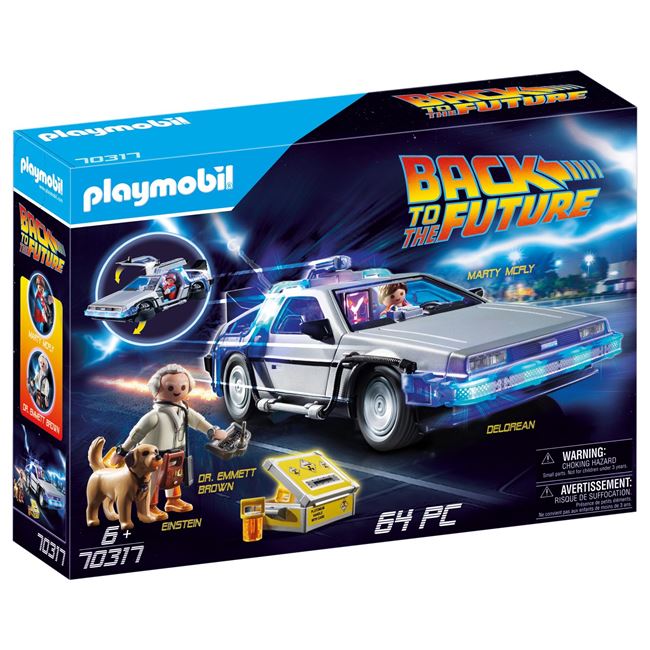 Playmobil  Back To The Future Συλλεκτικό Όχημα Ντελόριαν