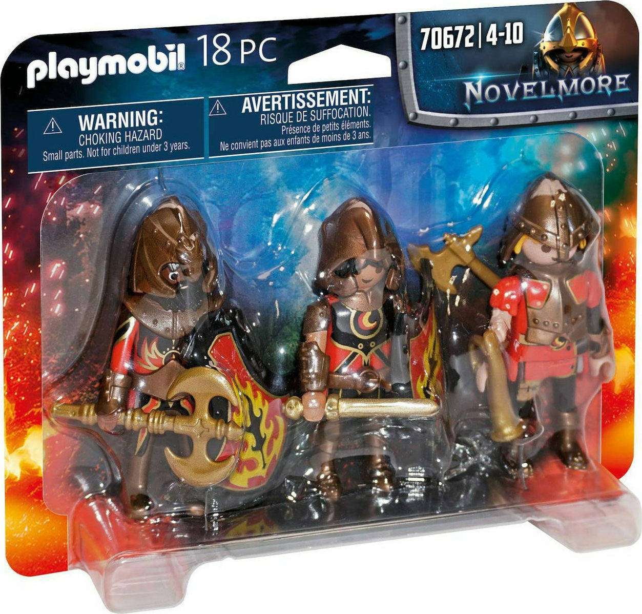 Playmobil Ιππότες του Burnham (70672)