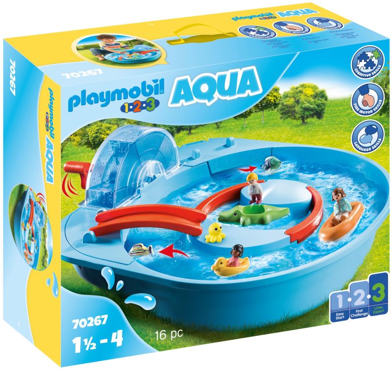 Playmobil Μεγάλο Aqua Park Με Νερόμυλο (70267)