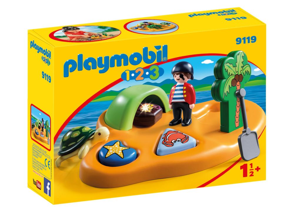 Playmobil Πειρατικό Νησί 1.2.3 (9119)