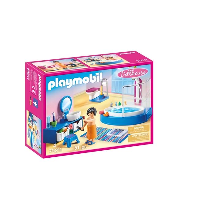 Playmobil Πολυτελές Λουτρό Με Μπανιέρα