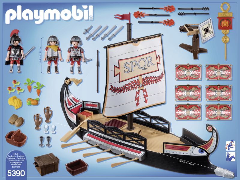 Playmobil Ρωμαϊκή Γαλέρα (5390)