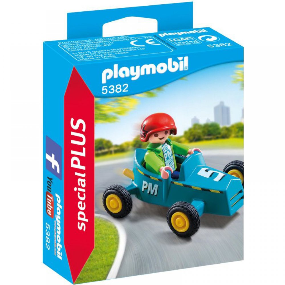 Playmobil Special Plus Αγοράκι Με Go-Kart (5382)
