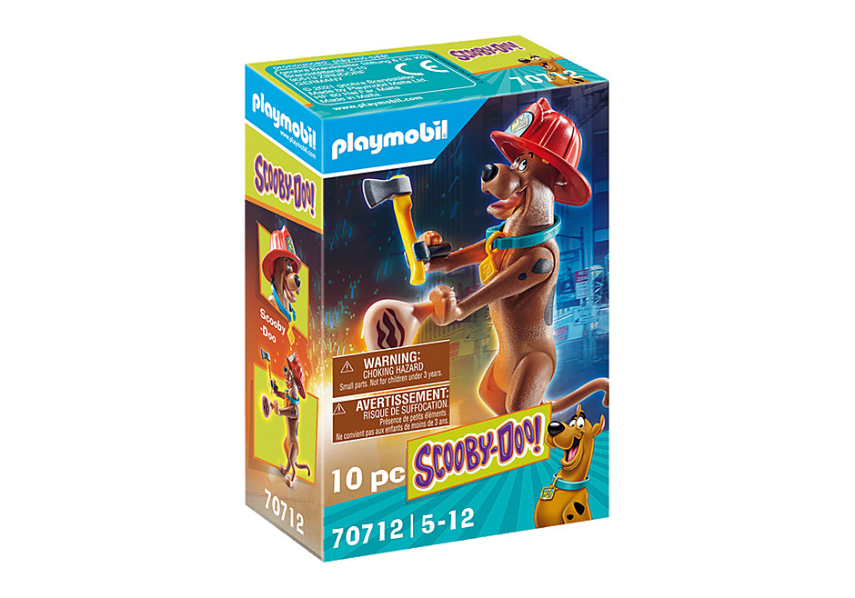 Playmobil Συλλεκτική φιγούρα Scooby 'Πυροσβέστης' (70712)