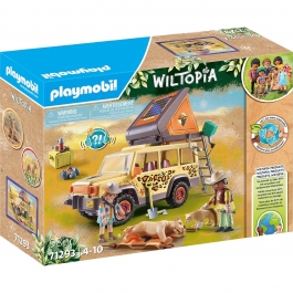 Playmobil Wiltopia - Όχημα περίθαλψης άγριων ζώων (71293)