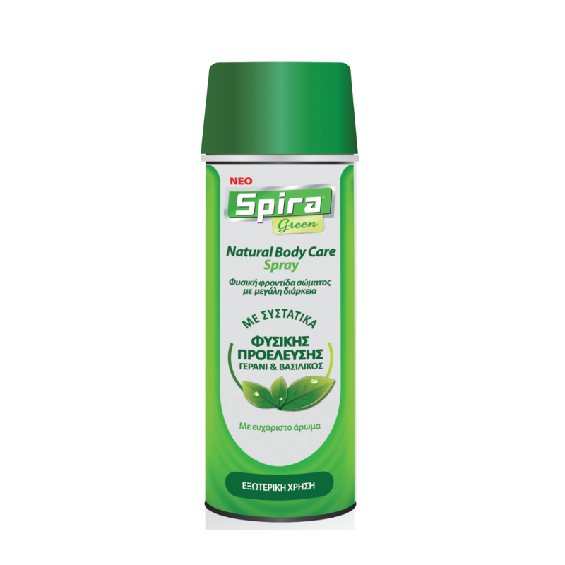 Spira Green Αντικουνουπικό Spray Σώματος 100ml