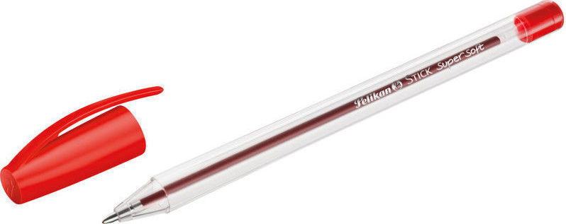 Στυλό Κόκκινο Super Soft Gel  Pelikan Stick K86S (601474)