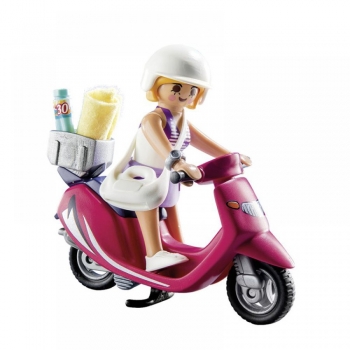 Playmobil Special Plus Κοπέλα Με Σκούτερ (9084)