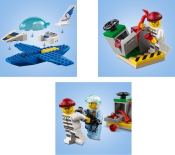 Lego City Sky Police Jet Patrol