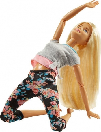 Barbie Νέες αμέτρητες κινήσεις - 4 Σχέδια (FTG80)
