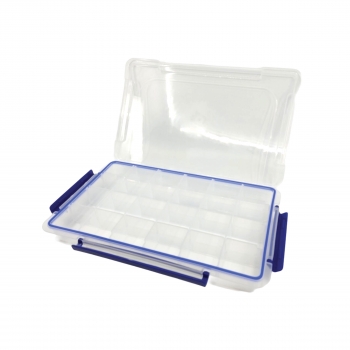 Κουτί Αποθήκευσης Πλαστικό Ενισχυμένο 22x36x5 24 Θέσεων
