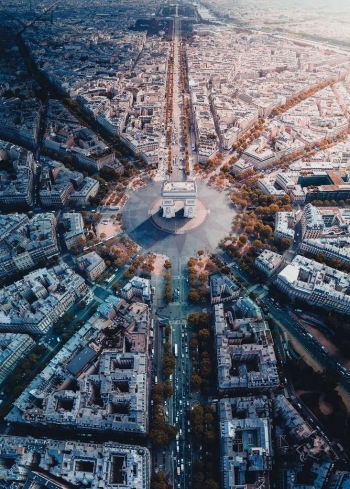 Παζλ 1000 Τεμάχια Παρίσι από Ψηλά