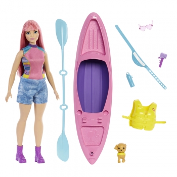 Mattel Barbie Κούκλα Daisy Σετ Με Κανό (Hdf75)
