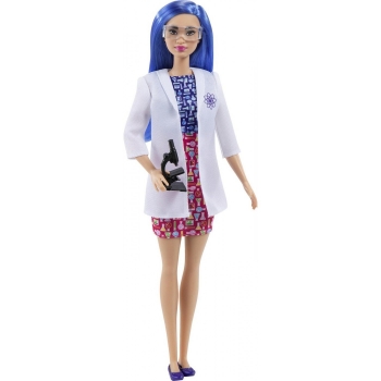 Mattel Κούκλα Barbie Επιστήμονας (HCN110)