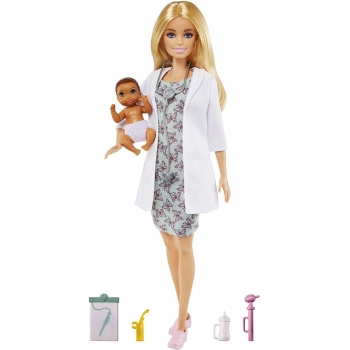 Mattel Barbie Γιατρός Για Μωράκι (Gvk03)