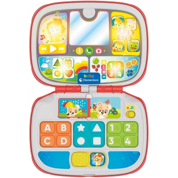 AS Baby Clementoni Βρεφικό Παιχνίδι Baby Laptop (Μιλάει Ελληνικά) (1000-63375)