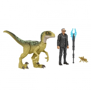 Jurassic World Άνθρωπος & Δεινόσαυρος Σετ (HDX460)