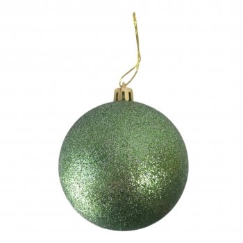 Χριστουγεννιάτικες Μπάλες Σετ Πράσινες Ματ Γυαλιστερές Glitter Σχέδια 4-8cm 30τμχ