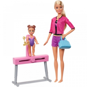 Barbie Επαγγέλματα Δασκάλα Αθλημάτων 2 σχέδια (FXP37/FXP38)