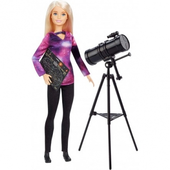 Barbie National Geographic Αστροφυσικός Κούκλα